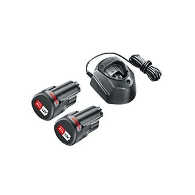Afbeelding van Starter Set 12 V 2x PBA 12V 1,5Ah O A + GAL1210 voor volt (Bosch Groen) 1600A01L3E