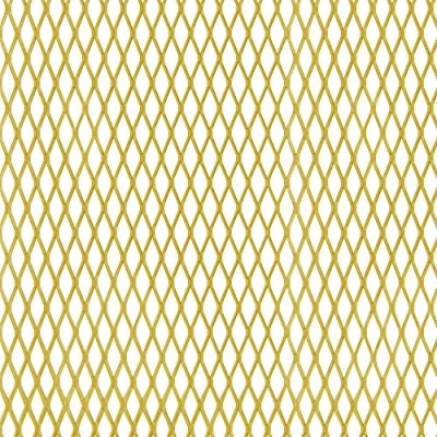 Afbeelding van Alberts 467289 metaalgaasplaat aluminium aluminium, goudkleurig geanodiseerd 600 x 1000 1,6 mm