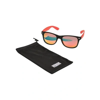 Afbeelding van Urban Classics Likoma Mirror UC Zonnebril, Maat: One Size, Black red