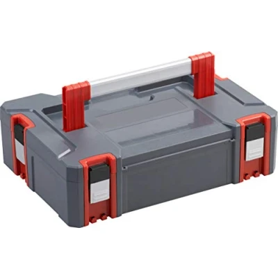 Afbeelding van Connex Systeembox maat S inhoud 17,5 liter 80 kg draagkracht individueel uitbreidbaar systeem stapelbaar van robuuste kunststof/stapelbox/gereedschapskist / COX566200