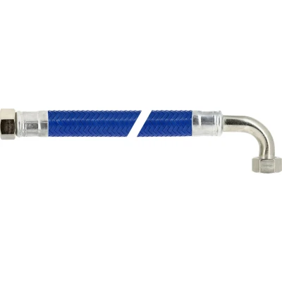 Afbeelding van Bonfix flexibele slang EPDM blauw 3/4&quot; bi.dr. haaks 50 cm