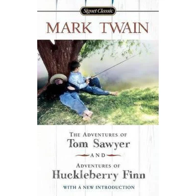 Afbeelding van The Adventures of Tom Sawyer and Huckleberry Finn