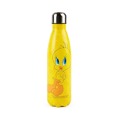 Afbeelding van Excelsa Tweety thermosfles, 50 cl, geel, roestvrij staal