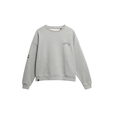 Afbeelding van Superdry Vrouwen Athletic Essentials Relaxed Sweatshirt met Print Grijs Grootte: 42