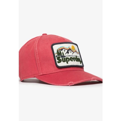 Afbeelding van Superdry Graphic Truckercap Rood Man
