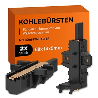 Afbeelding van Motorkolen 2 stuks koolborstels vervanging voor 405505048/0 4055050480 kolen met houder AMP Geschikt 379441100 3/3794411003 Welling Motor Wasmachine