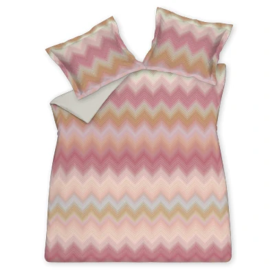Afbeelding van Vandyck Ziggy Dekbedovertrekset Pink Lits jumeaux (240x200/220 + 2 Slopen)