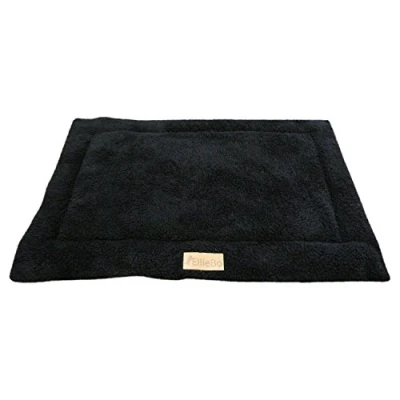 Afbeelding van Ellie Bo Grote 36&quot; zwarte Sherpa Fleece Mat