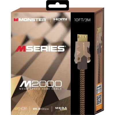 Afbeelding van Monster M series M2 UHD High Speed HDMI Kabel Ethernet 25Gbps 3m