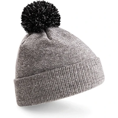 Afbeelding van Beechfield &#039;Snowstar® Beanie&#039; Grijs/Zwart