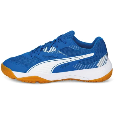 Afbeelding van Puma Solarflash Jr II voetbalschoenen blauw/wit