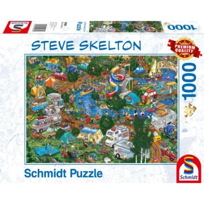 Afbeelding van Schmidt Spiele 59965 Steve Skelton, Time out uit het dagelijks leven, puzzel van 1000 stukjes