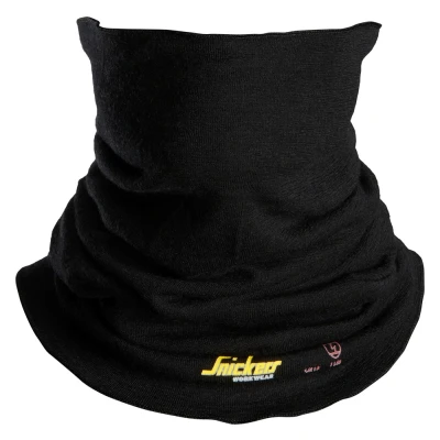 Afbeelding van Snickers 9076 ProtecWork, Wollen Headwear Zwart
