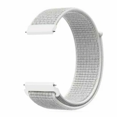 Afbeelding van Garmin Venu / Sq Sq2 2 plus Sport Loop nylon bandje Wit