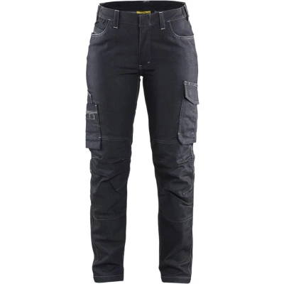 Afbeelding van Blaklader Dames Service werkbroek stretch 7140 1141 Marineblauw D20