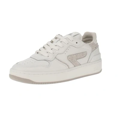 Afbeelding van HUB Smash Sneakers Leren Sneaker Dames Wit Maat 36