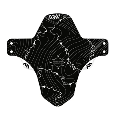 Afbeelding van All Mountain Style AMS Voorspatbord Voor 26’’, 27.5’’, 29’’, Tracks Wit