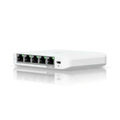 Afbeelding van Ubiquiti UniFi Flex Mini 2.5G Managed Ethernet (100/1000/2500) Power over (PoE) Deskto