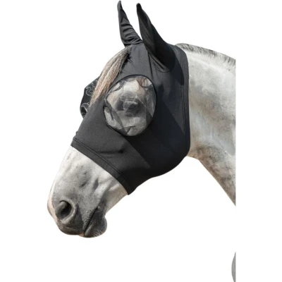 Afbeelding van HKM Vliegenmasker Elastic Zwart M