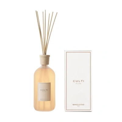 Afbeelding van Culti Stile Classic Geurstokjes Milano Bianco D&#039;Oud Diffuser 1000ml