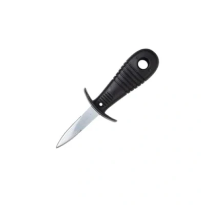 Afbeelding van Fackelmann 06452 oestermes, 2 in 1, roestvrij staal, grijs, 22,5 x 8 3,5 cm