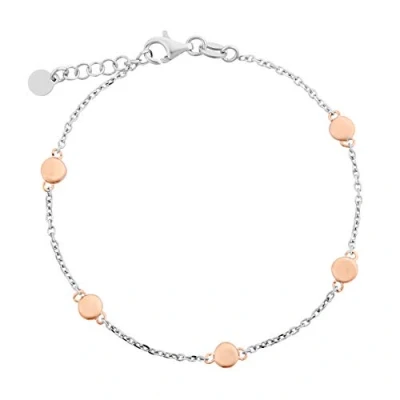 Afbeelding van Orphelia ZA 7385 Armband Bicolor Zilver 925 18.5 cm
