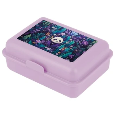 Afbeelding van Baagl lunchbox voor kinderen, school, meisjes, jongens, kleuterschool, snackbox, snackbox (Jungle Panda)