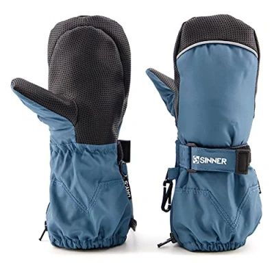 Afbeelding van Want Sinner Kids Timber Mitten Blauw 2 3 jaar