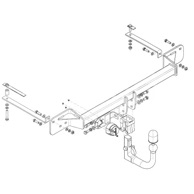 Afbeelding van Trekhaak STEINHOF F 125