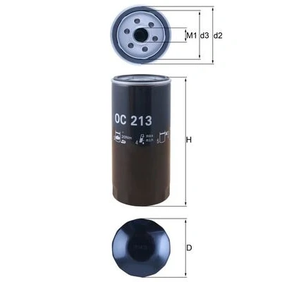 Afbeelding van Knecht Oliefilter OC 213