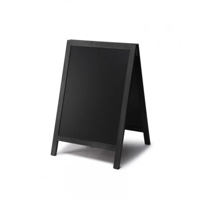 Afbeelding van Natura Krijtstoepbord Zwart 55 x 85 cm