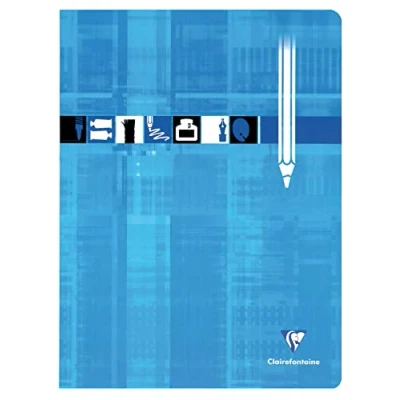 Afbeelding van Tekenschrift geniet 24x32cm 12 blad uni Willekeurige kleur