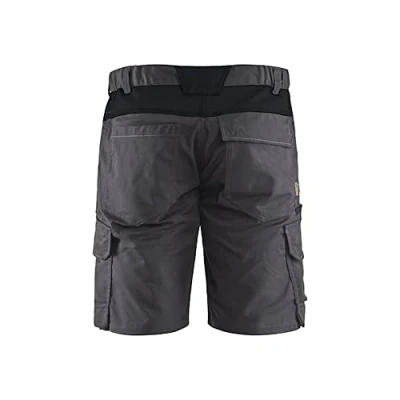 Afbeelding van Blaklader Industrie short met stretch 1446 1832 Medium Grijs/Zwart C44