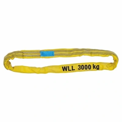 Afbeelding van Petex 47203219 Rondstrop Werklast (WLL): 3 t Geel EN 1492 2 DIN