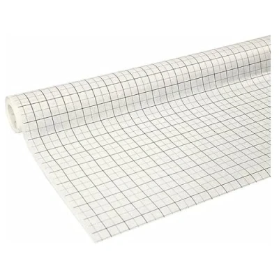 Afbeelding van Benza Patroonpapier Overtrek Papier met RUIT 10 mtr x 100 cm 4 Rollen
