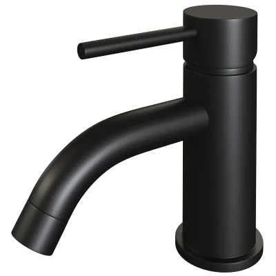 Afbeelding van Brauer Black Edition Fonteinkraan opbouw uitloop 11. 5cm mat zwart