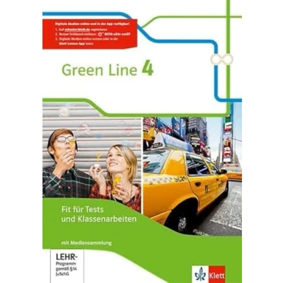 Afbeelding van Green Line 4. Fit für Tests und Klassenarbeiten mit Lösungsheft CD ROM. Bundesausgabe ab 2014