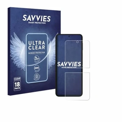 Afbeelding van Savvies Screenprotector voor Samsung Galaxy Z Flip 7 FE Folie Beschermfolie transparant (18 Stuks)