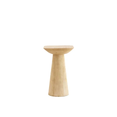 Afbeelding van Light &amp; Living Bijzettafel DEGO Ø33x53cm Bruin