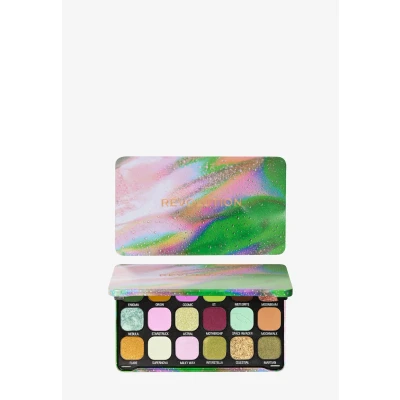 Afbeelding van Revolution Beauty, Forever Flawless Oogschaduw Palet, 18 Gepigmenteerde Matte &amp; Glanzende Kleuren, Vegan Dierproefvrij, Astro Nova