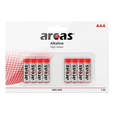 Afbeelding van Batterij Arcas Alkaline Micro AAA (4 st.)