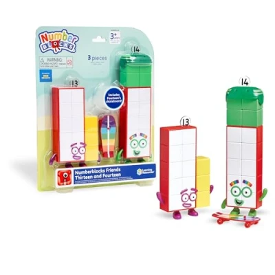 Afbeelding van Learning Resources Numberblocks Figuren Elf en Twaalf Educatieve Tel Rollenspelset voor Ouders, Verzorgers &amp; Leerkrachten Leeftijd 35 Jaar