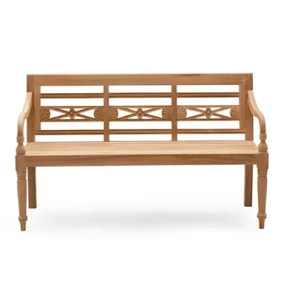 Afbeelding van Buitengewoon Boet Teak Stationsbank 150 cm