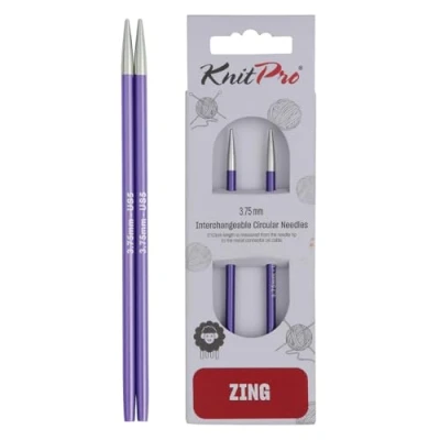 Afbeelding van KnitPro 47522 Zing korte verwisselbare breinaalden 3,75 mm