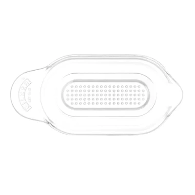 Afbeelding van Kilner Multifunctionele rasp, veelzijdige handrasp voor knoflook, fruit en babyvoeding, puree, ovaal ontwerp met sapverzameling, trog, gemakkelijk te gieten, lip, vaatwasmachinebestendig