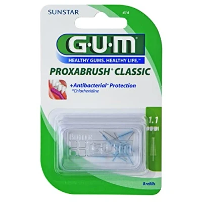 Afbeelding van GUM PROXABRUSH CLASSIC Ersatzbürsten Gr. 3 Tanne , grün 8 Stück
