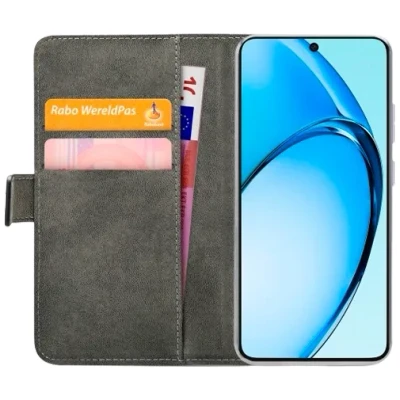 Afbeelding van Mobilize Classic Gelly Wallet Book Case OPPO A60 Black