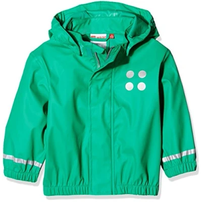 Afbeelding van LEGO kidswear Duplo Justice Unisex Regenjas voor kinderen, Maat: 86, Light green