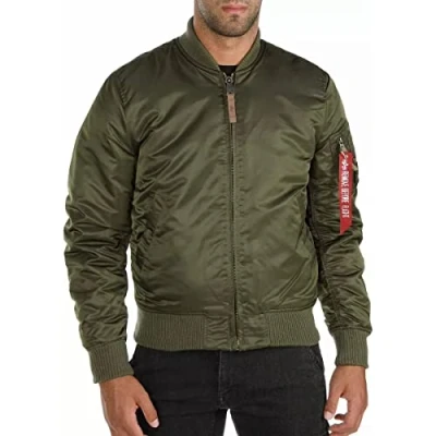 Afbeelding van Alpha Industries MA1 VF 59 Bomberjacks Dark green, Heren, Maat: Small, green
