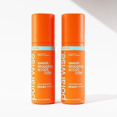Afbeelding van Polarwise Strong Mist anti transpirant discount bundle: 100% Zweetvrij voor 7 Dagen 2 Rollers 8+ Maanden Gebruik